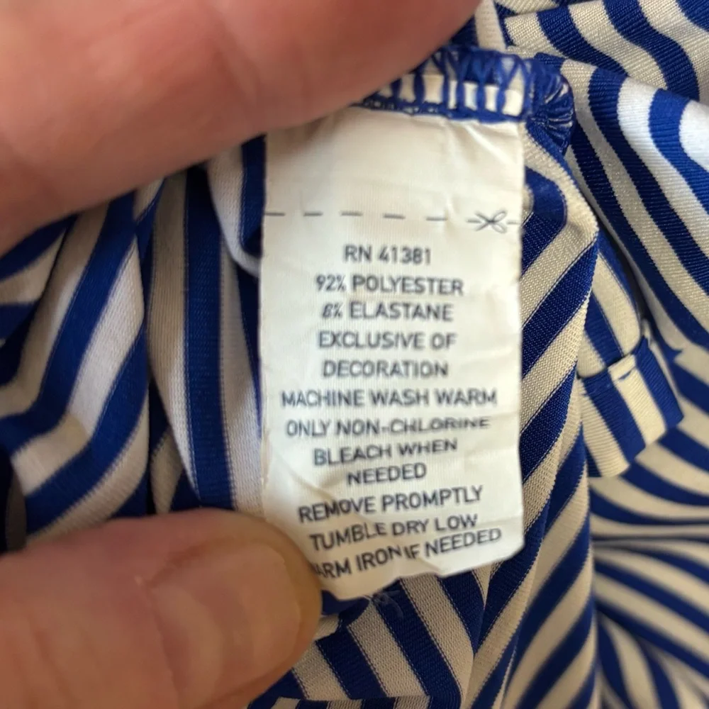 Polo Ralph Lauren Men’s Shirt Performance Collared Blue White Elastane Size XL